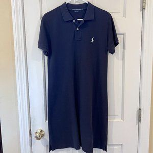 Ralph Lauren Cotton Mesh Polo Dress